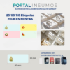 Etiqueta Para Rotuladora Impresora Niimbot Original 25x60 - Navidad