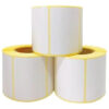 30 Rollos De Etiquetas Adhesiva Termicas 55x44 Mm X 450 Un