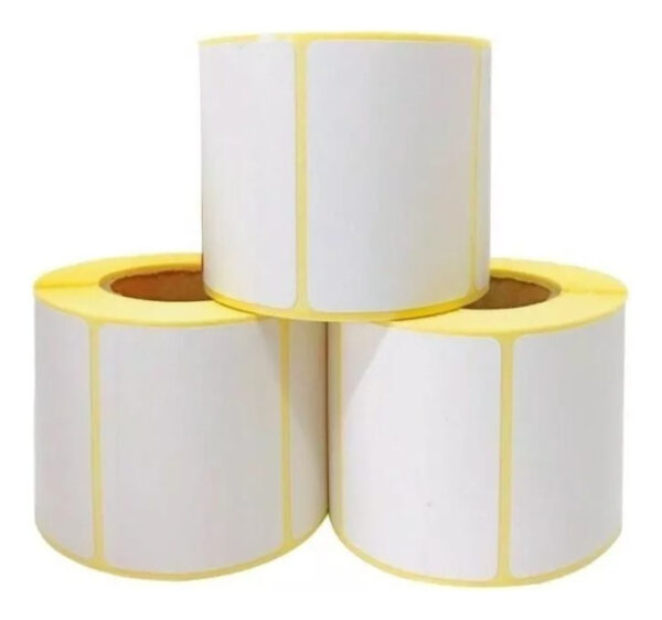 30 Rollos De Etiquetas Adhesiva Termicas 55x44 Mm X 450 Un