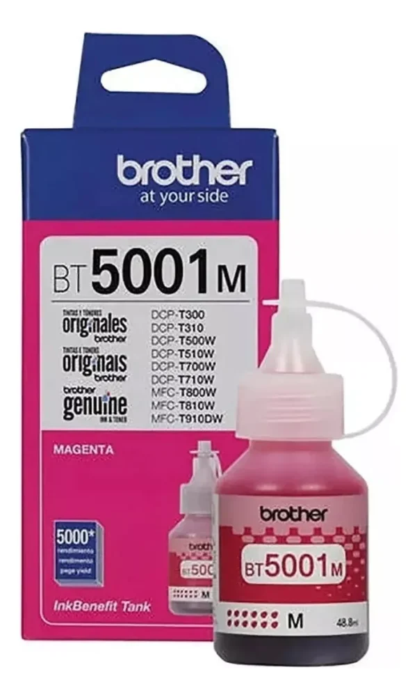 tintas originales Brother BRO-kit 5001 MAGENTA PORTAL INSUMOS