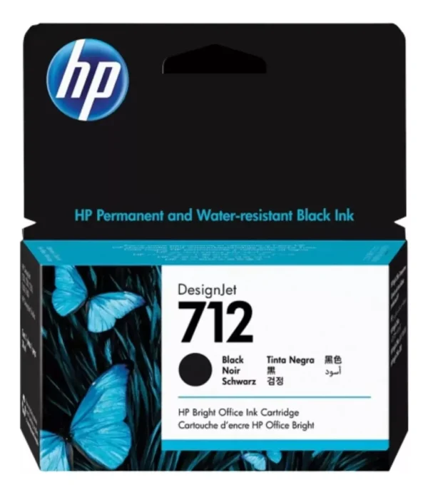 Cartucho Hp 712 Negro T210 T230 T250 T630 T650 Original PORTAL INSUMOS