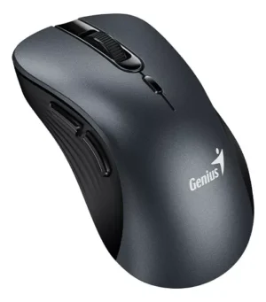 Mouse Genius Ergonómico Inalambrico Silencioso 8100s Gris PORTAL INSUMOS