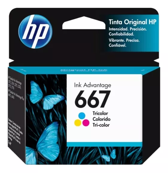 TONER ORIGINAL HP 667 TRICOLOR PORTAL INSUMOS