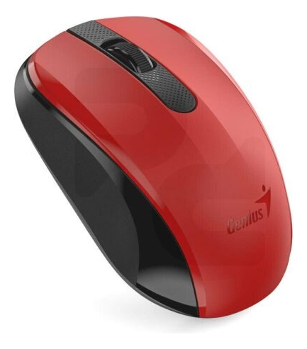 Mouse Inalámbrico Genius Nx-8008s Click Silencioso - rojo 2