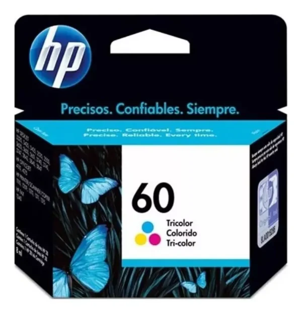 Cartucho Hp 60 Tricolor Original Cc643wl - F4280 F4480 D110a PORTAL INSUMOS